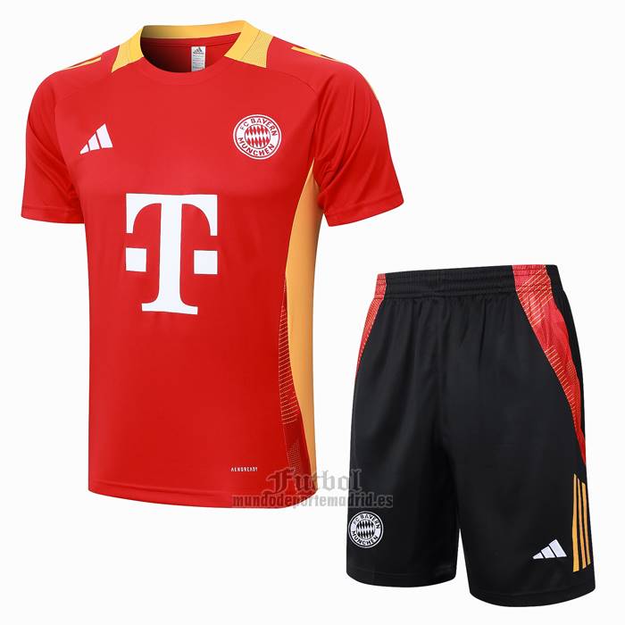Chandal del Bayern Munich Manga Corta 2024-2025 Rojo - Pantalon Corto